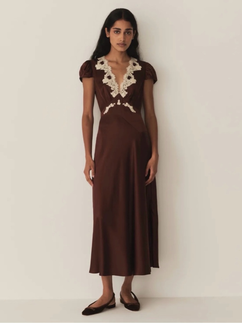 DÔEN "Coraline" Dress in Cafe